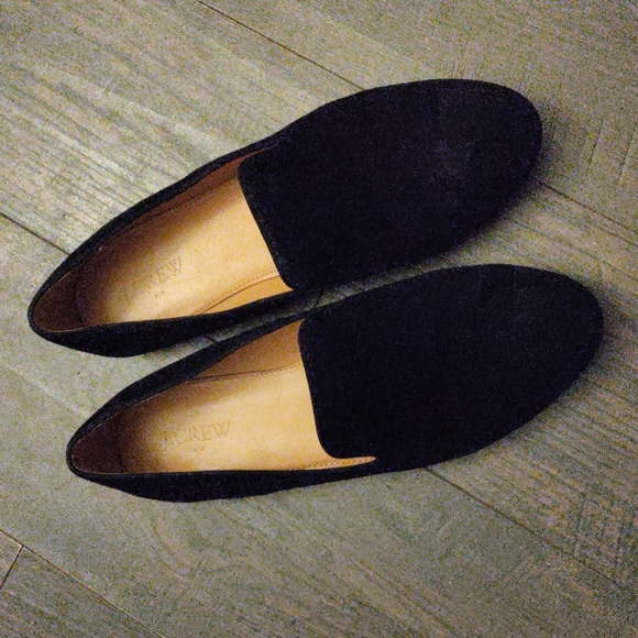 J CREW Factory Suede Smoking Loafers - Picture 2 of 15